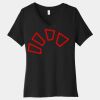 Women's Relaxed Jersey Short Sleeve V Neck Tee Thumbnail