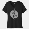Women's Relaxed Jersey Short Sleeve V Neck Tee Thumbnail