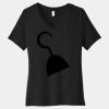 Women's Relaxed Jersey Short Sleeve V Neck Tee Thumbnail
