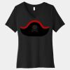 Women's Relaxed Jersey Short Sleeve V Neck Tee Thumbnail