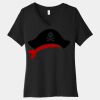 Women's Relaxed Jersey Short Sleeve V Neck Tee Thumbnail