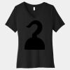 Women's Relaxed Jersey Short Sleeve V Neck Tee Thumbnail