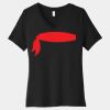 Women's Relaxed Jersey Short Sleeve V Neck Tee Thumbnail
