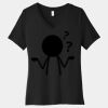Women's Relaxed Jersey Short Sleeve V Neck Tee Thumbnail