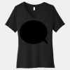 Women's Relaxed Jersey Short Sleeve V Neck Tee Thumbnail