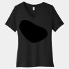 Women's Relaxed Jersey Short Sleeve V Neck Tee Thumbnail