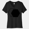 Women's Relaxed Jersey Short Sleeve V Neck Tee Thumbnail