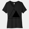 Women's Relaxed Jersey Short Sleeve V Neck Tee Thumbnail