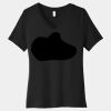 Women's Relaxed Jersey Short Sleeve V Neck Tee Thumbnail