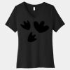 Women's Relaxed Jersey Short Sleeve V Neck Tee Thumbnail