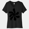 Women's Relaxed Jersey Short Sleeve V Neck Tee Thumbnail
