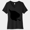 Women's Relaxed Jersey Short Sleeve V Neck Tee Thumbnail