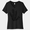 Women's Relaxed Jersey Short Sleeve V Neck Tee Thumbnail