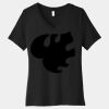 Women's Relaxed Jersey Short Sleeve V Neck Tee Thumbnail