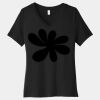 Women's Relaxed Jersey Short Sleeve V Neck Tee Thumbnail