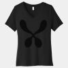 Women's Relaxed Jersey Short Sleeve V Neck Tee Thumbnail