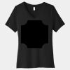 Women's Relaxed Jersey Short Sleeve V Neck Tee Thumbnail