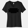 Women's Relaxed Jersey Short Sleeve V Neck Tee Thumbnail