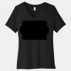 Women's Relaxed Jersey Short Sleeve V Neck Tee Thumbnail