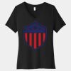 Women's Relaxed Jersey Short Sleeve V Neck Tee Thumbnail