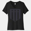 Women's Relaxed Jersey Short Sleeve V Neck Tee Thumbnail