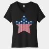 Women's Relaxed Jersey Short Sleeve V Neck Tee Thumbnail