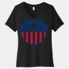 Women's Relaxed Jersey Short Sleeve V Neck Tee Thumbnail