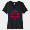 Women's Relaxed Jersey Short Sleeve V Neck Tee Thumbnail