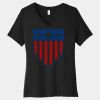 Women's Relaxed Jersey Short Sleeve V Neck Tee Thumbnail