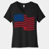 Women's Relaxed Jersey Short Sleeve V Neck Tee Thumbnail