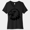 Women's Relaxed Jersey Short Sleeve V Neck Tee Thumbnail