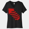 Women's Relaxed Jersey Short Sleeve V Neck Tee Thumbnail