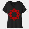 Women's Relaxed Jersey Short Sleeve V Neck Tee Thumbnail