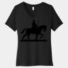 Women's Relaxed Jersey Short Sleeve V Neck Tee Thumbnail