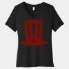 Women's Relaxed Jersey Short Sleeve V Neck Tee Thumbnail