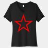 Women's Relaxed Jersey Short Sleeve V Neck Tee Thumbnail