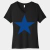 Women's Relaxed Jersey Short Sleeve V Neck Tee Thumbnail