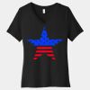 Women's Relaxed Jersey Short Sleeve V Neck Tee Thumbnail
