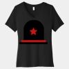Women's Relaxed Jersey Short Sleeve V Neck Tee Thumbnail