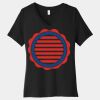 Women's Relaxed Jersey Short Sleeve V Neck Tee Thumbnail