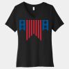 Women's Relaxed Jersey Short Sleeve V Neck Tee Thumbnail