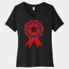 Women's Relaxed Jersey Short Sleeve V Neck Tee Thumbnail