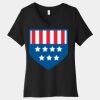Women's Relaxed Jersey Short Sleeve V Neck Tee Thumbnail