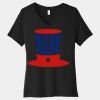Women's Relaxed Jersey Short Sleeve V Neck Tee Thumbnail