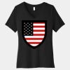 Women's Relaxed Jersey Short Sleeve V Neck Tee Thumbnail