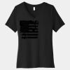 Women's Relaxed Jersey Short Sleeve V Neck Tee Thumbnail