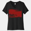 Women's Relaxed Jersey Short Sleeve V Neck Tee Thumbnail