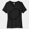 Women's Relaxed Jersey Short Sleeve V Neck Tee Thumbnail