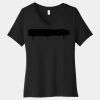 Women's Relaxed Jersey Short Sleeve V Neck Tee Thumbnail