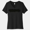 Women's Relaxed Jersey Short Sleeve V Neck Tee Thumbnail